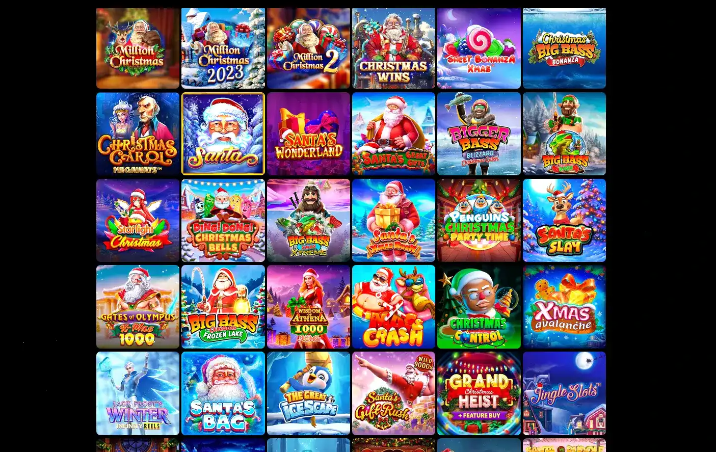 Интерфейс казино Банда с игровыми автоматами